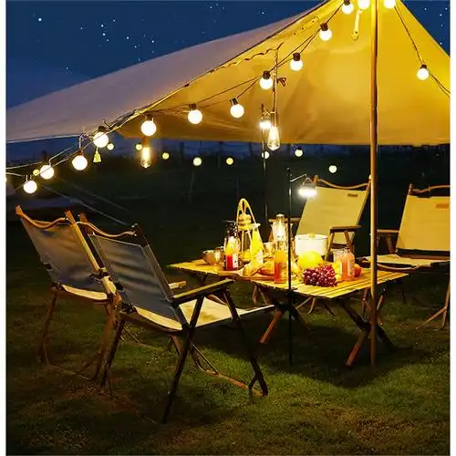 户外露营灯氛围灯天幕帐篷装饰灯串闪电客超长续航led彩灯野营布置