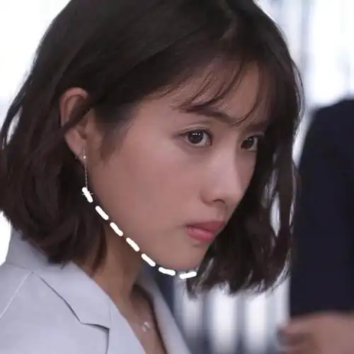 我也想拥有!所以现在让我们get石原里美同款下颚线吧!