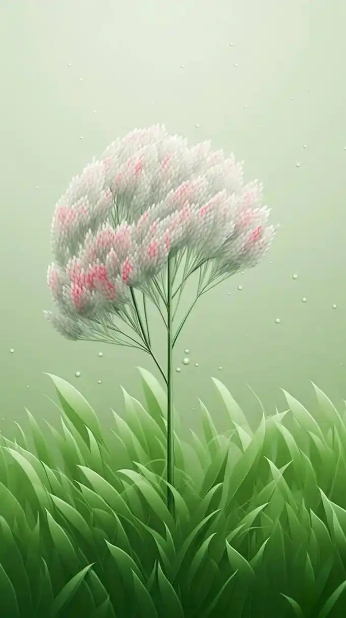 绿色是希望,清新淡雅的手机壁纸送给你,护眼的哦!