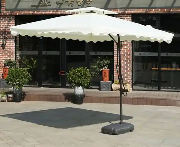 户外遮阳伞大太阳伞露台花园室外伞保安岗亭伞摆摊伞配led灯需另付50