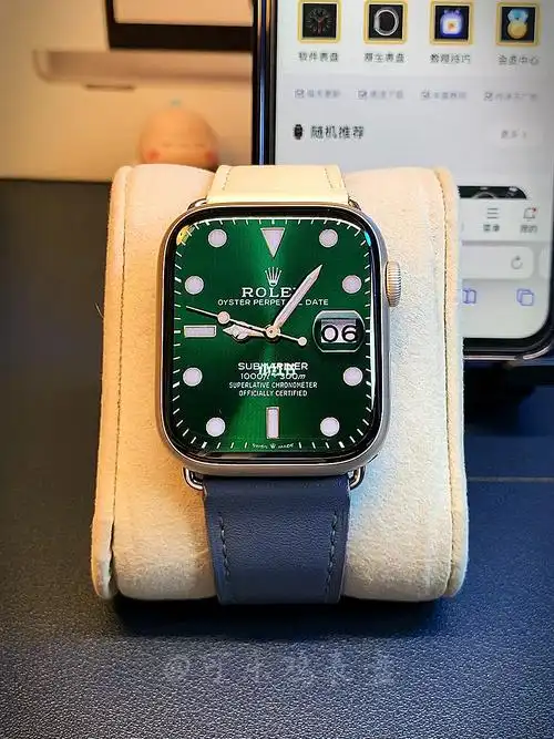 壁纸  #applewatch7  #分享日常  #绿水鬼  #全面屏  #苹果手表表盘