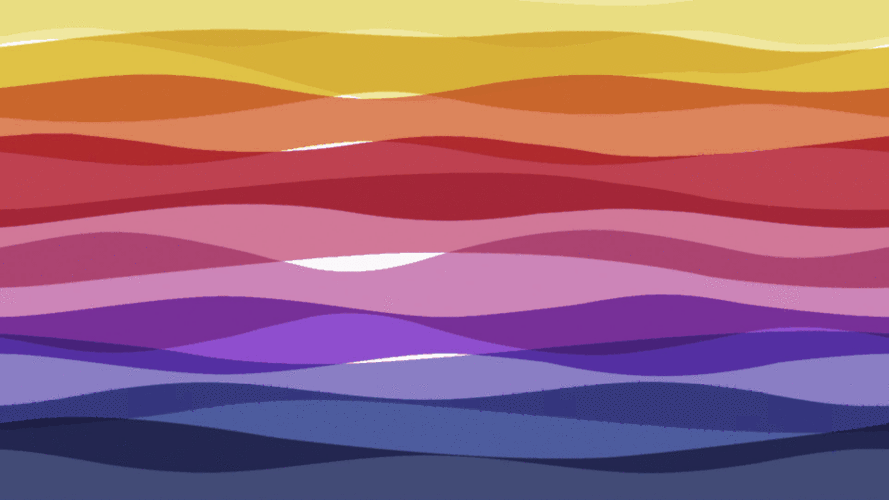 多层彩色波浪led背景视频