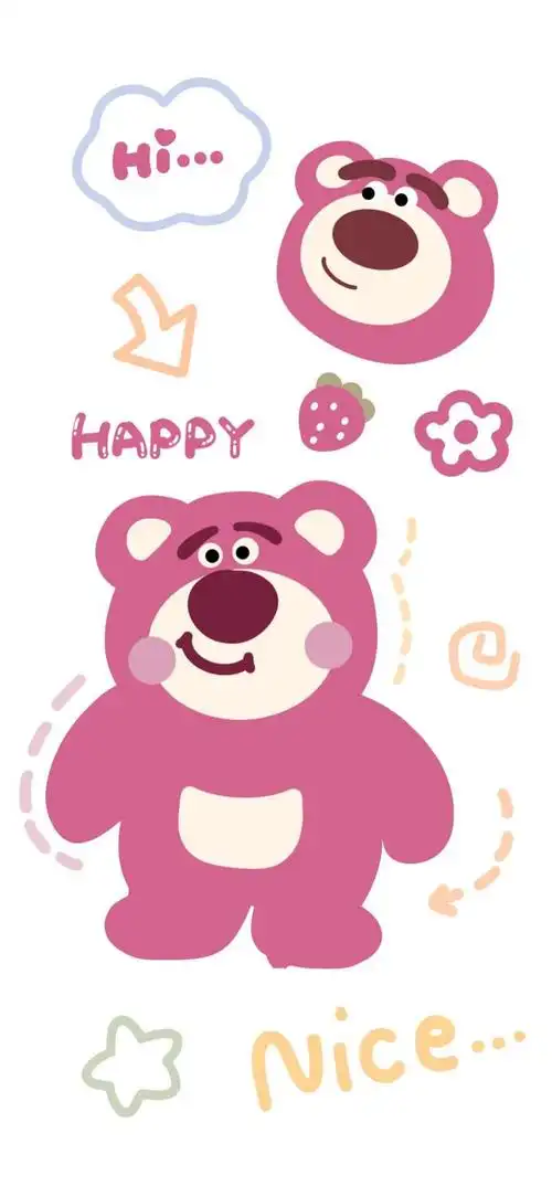 草莓熊壁纸 林挽辞_手机壁纸_动漫卡通手机壁纸_我要个性网