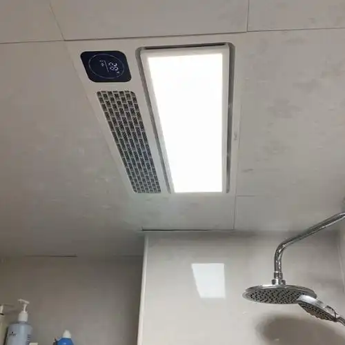 欧普照明风暖浴霸led灯取暖集成吊顶排气扇一体卫生间三合一浴室